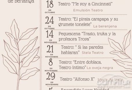 Berlanga presenta su programación cultural de otoño 2025