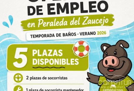 Peraleda del Zaucejo busca personal para la piscina